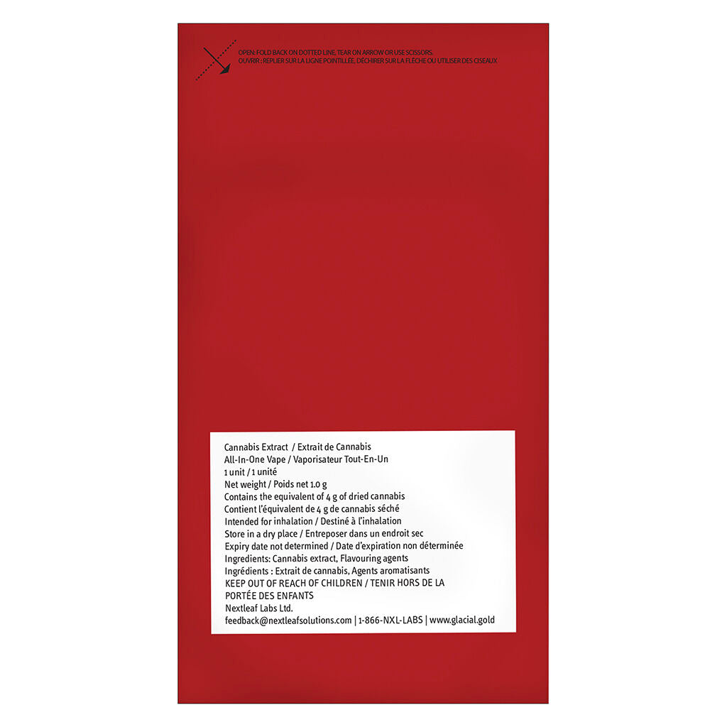 HIGH THC Banger Cherry Bomb All-in-One - 