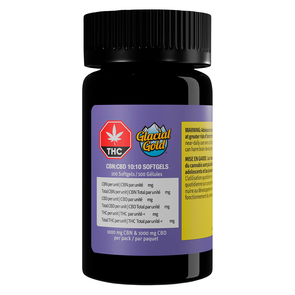 CBN:CBD 10:10 Softgels - 