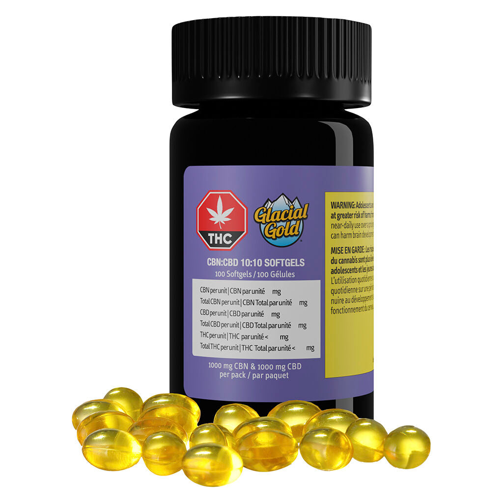 CBN:CBD 10:10 Softgels - 