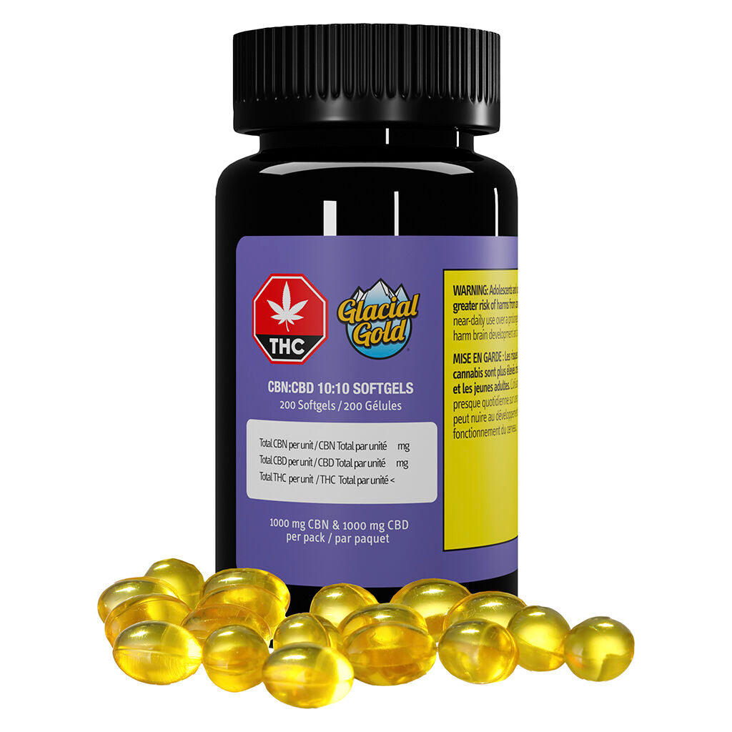 CBN:CBD 10:10 Softgels - 