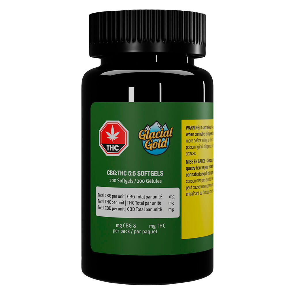 CBG:THC 5:5 Softgels - 