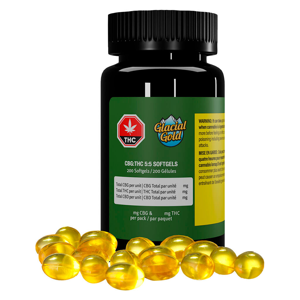 CBG:THC 5:5 Softgels - 