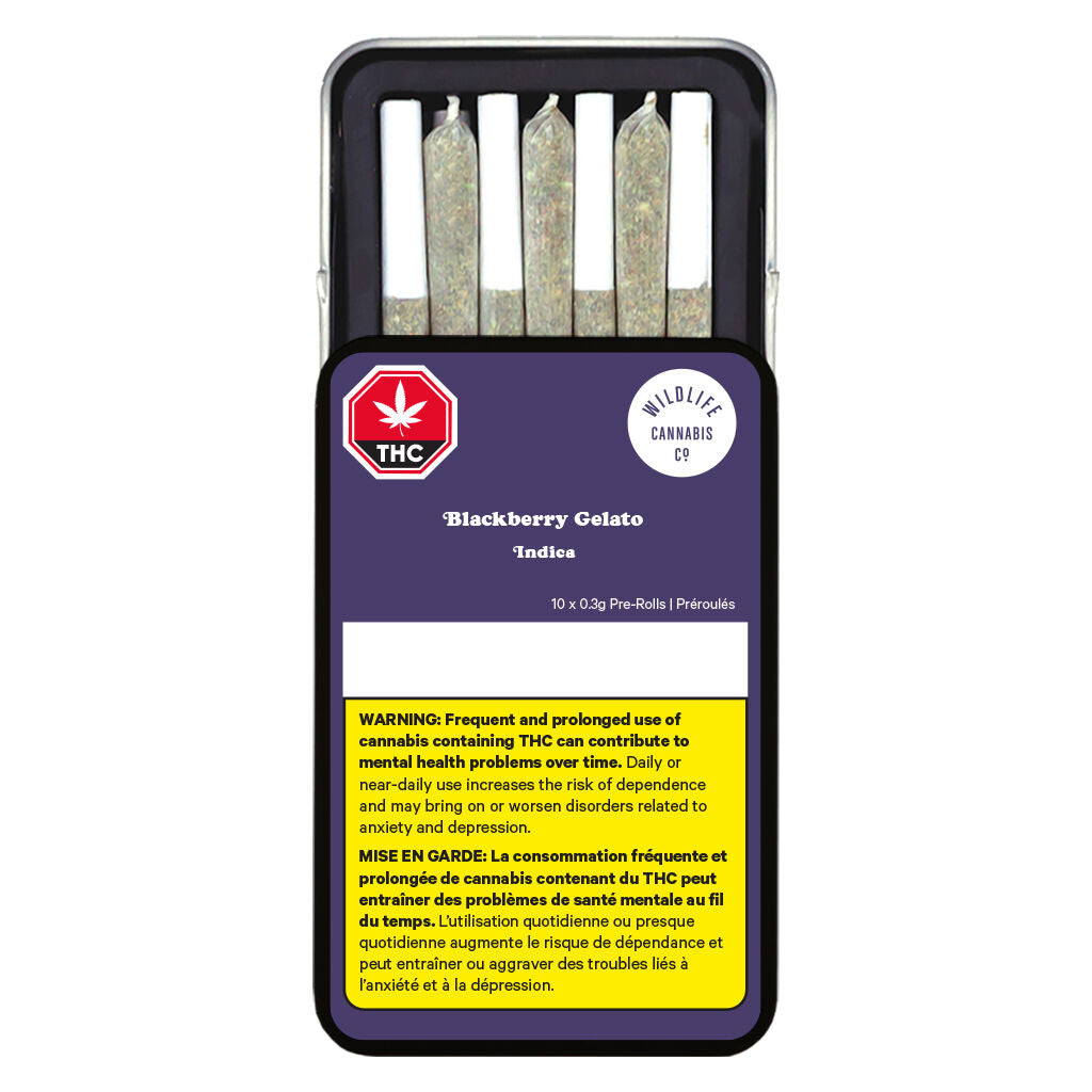 Blackberry Gelato Pre-Rolls