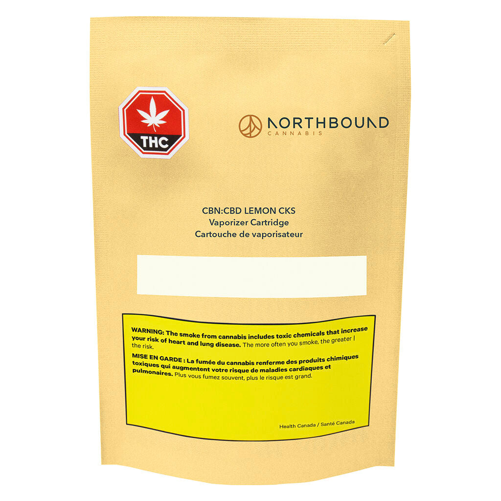 CBN:CBD Lemon CKS 510 Thread Cartridge - 