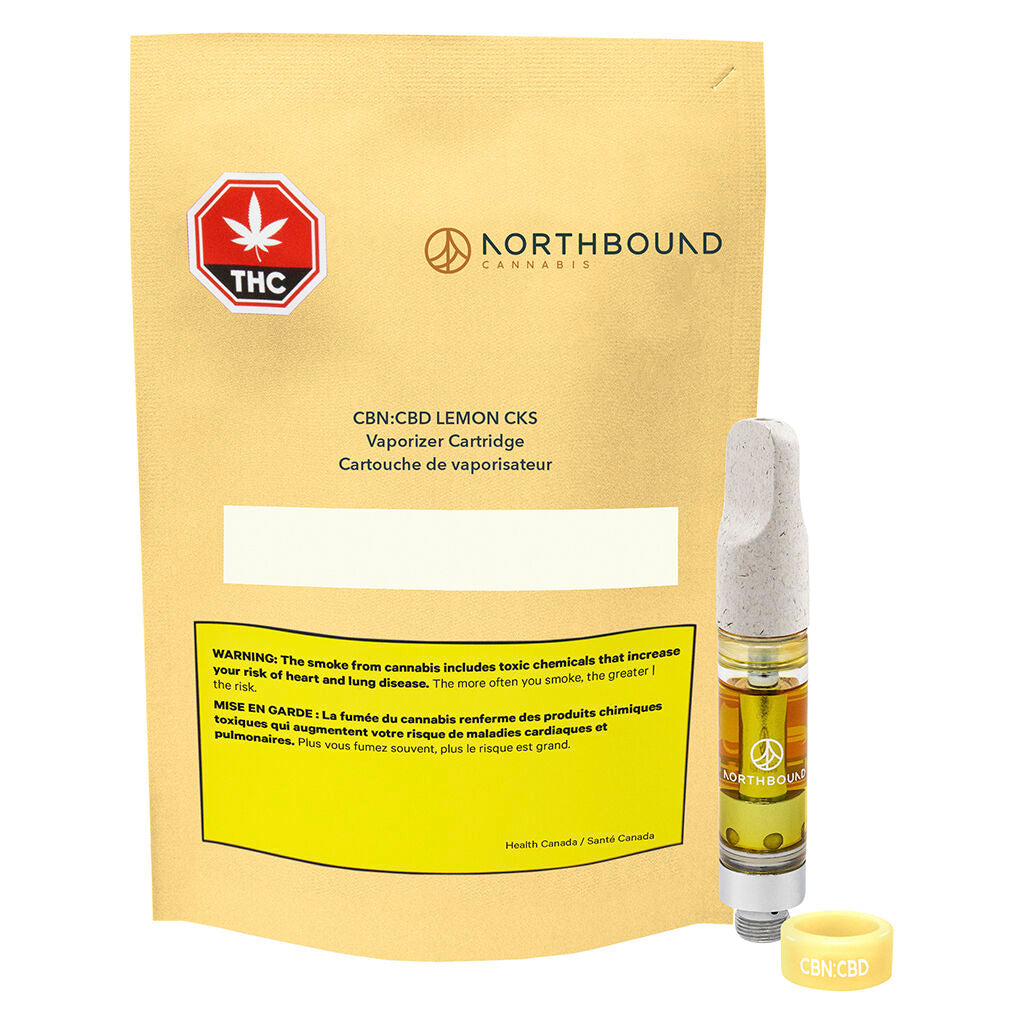 CBN:CBD Lemon CKS 510 Thread Cartridge - 