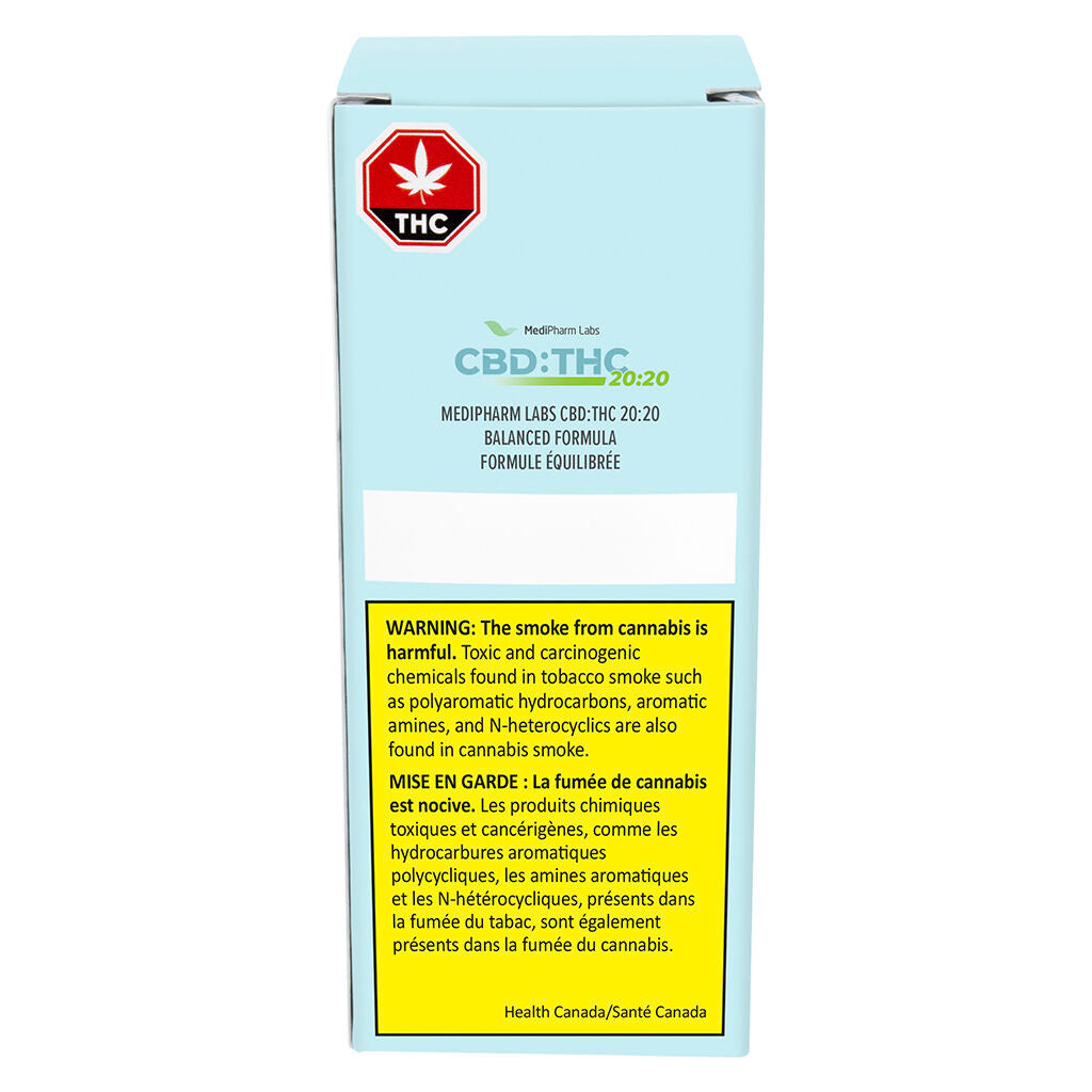 CBD:THC 20:20 Balanced Formula - 