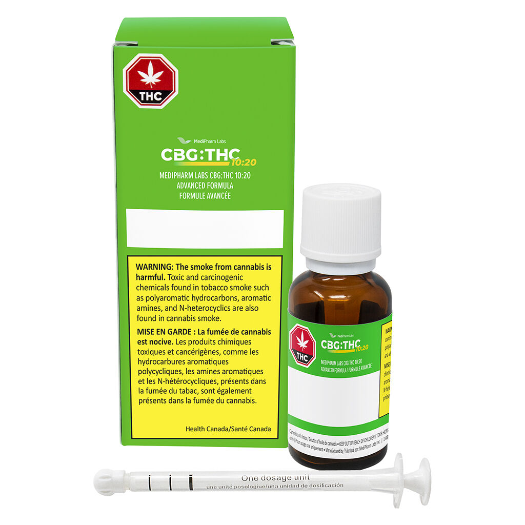 CBG:THC 10:20 Advanced Formula - 