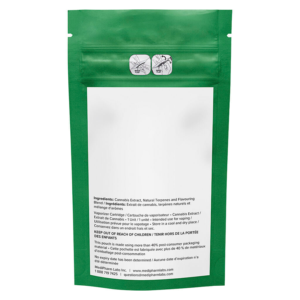 CBG:CBD Advanced Formula 510 Thread Cartridge - 