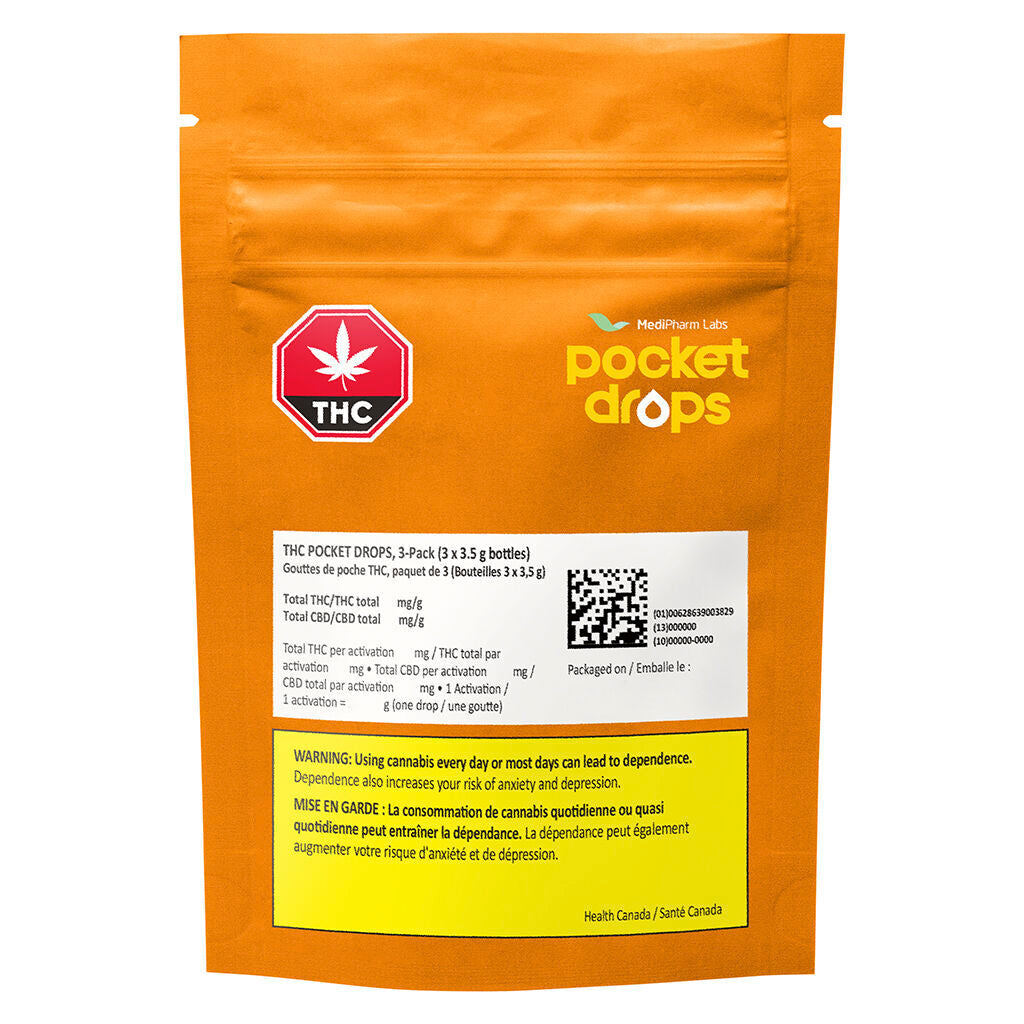 THC Pocket Drops 300 (3 x 100mg) - 
