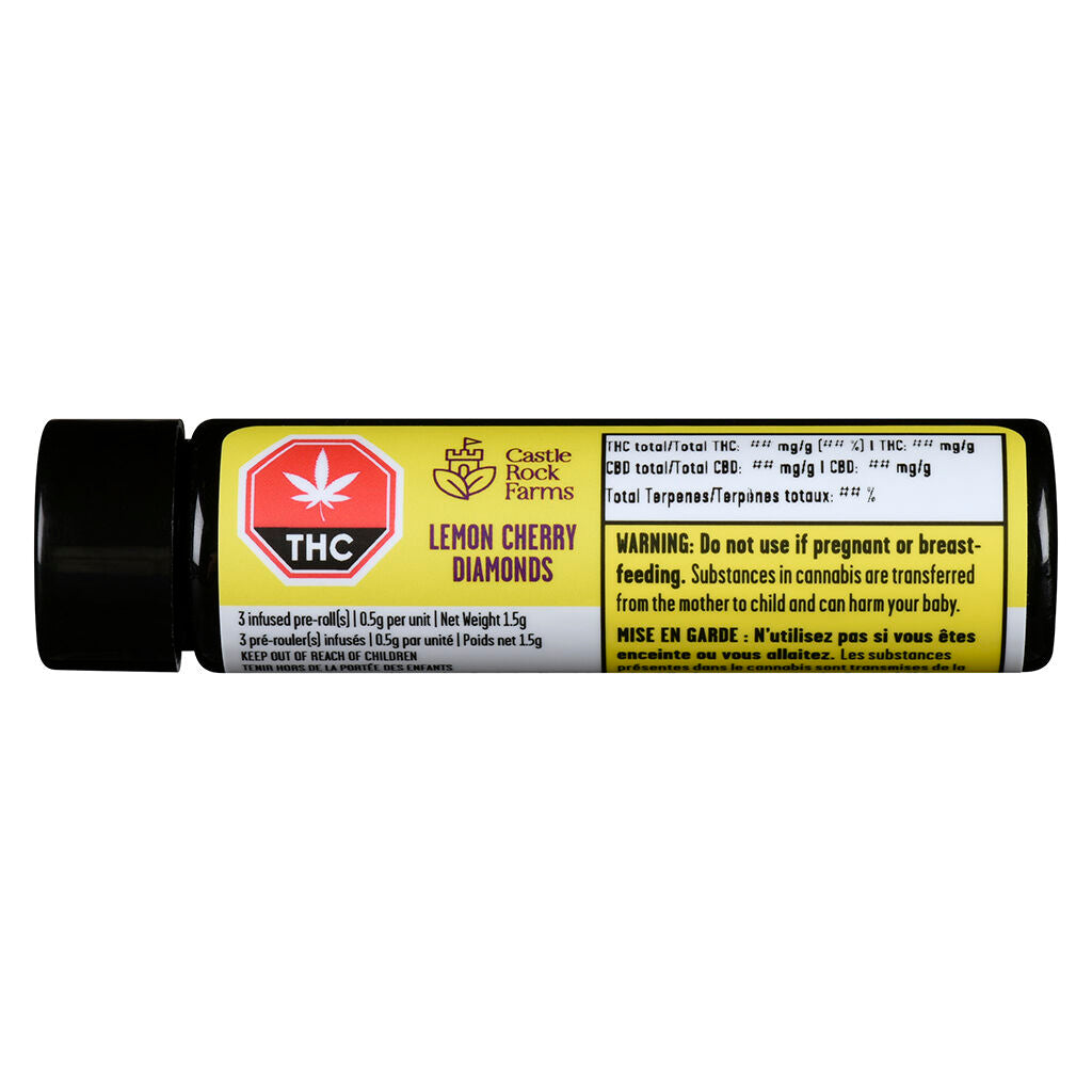 Lemon Cherry Diamonds Infused Pre-Roll