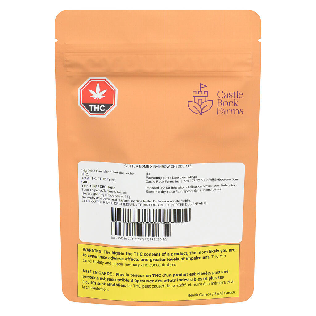 Glitterbomb X Rainbow Cheddar #5 - 