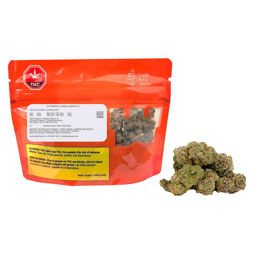 Glitterbomb X Rainbow Cheddar #5 - 