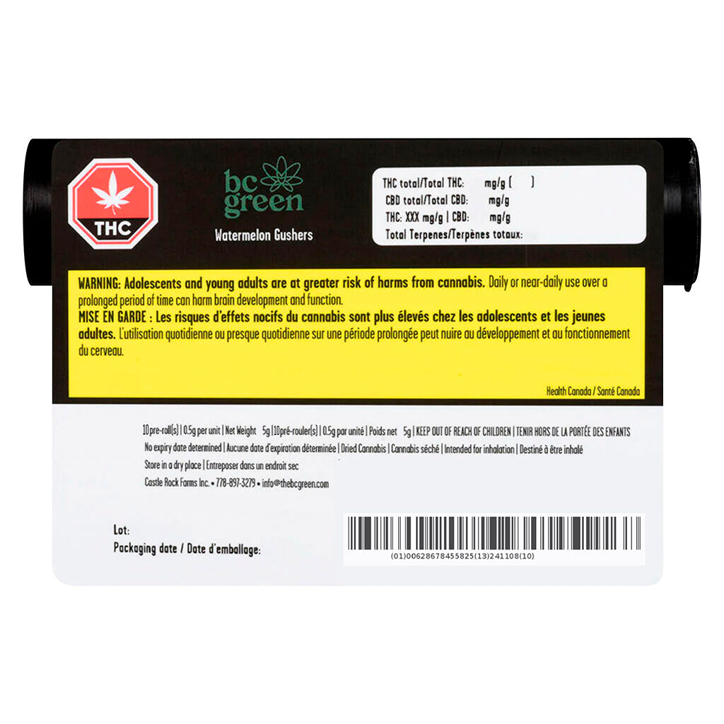 Watermelon Gushers Pre-Roll - 