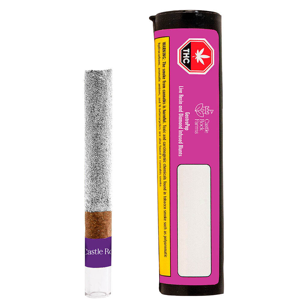 GastroPop Live Resin and Diamond Infused Blunt - 