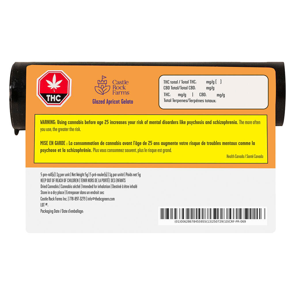 Glazed Apricot Gelato - 