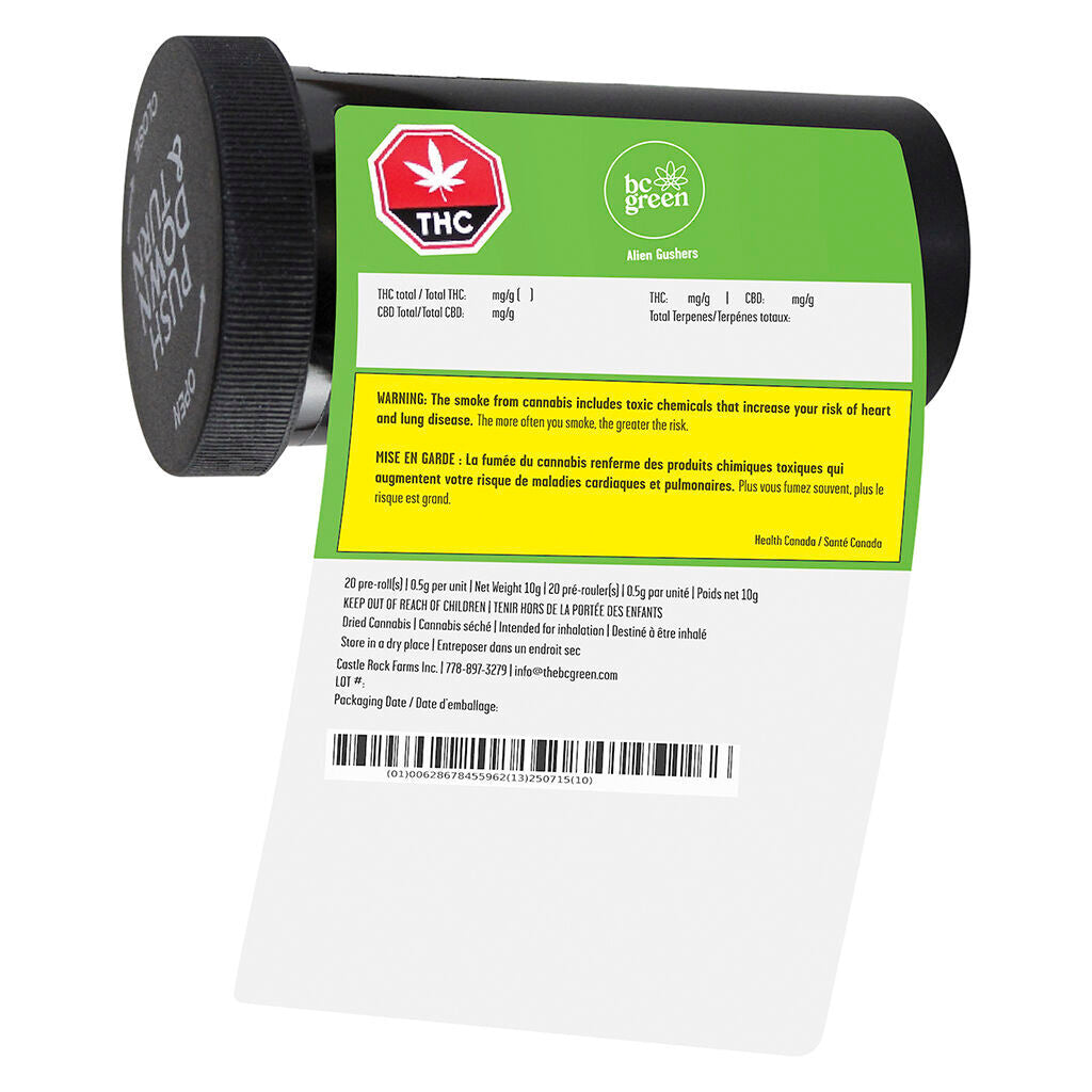 Alien Gushers Pre-Roll - 