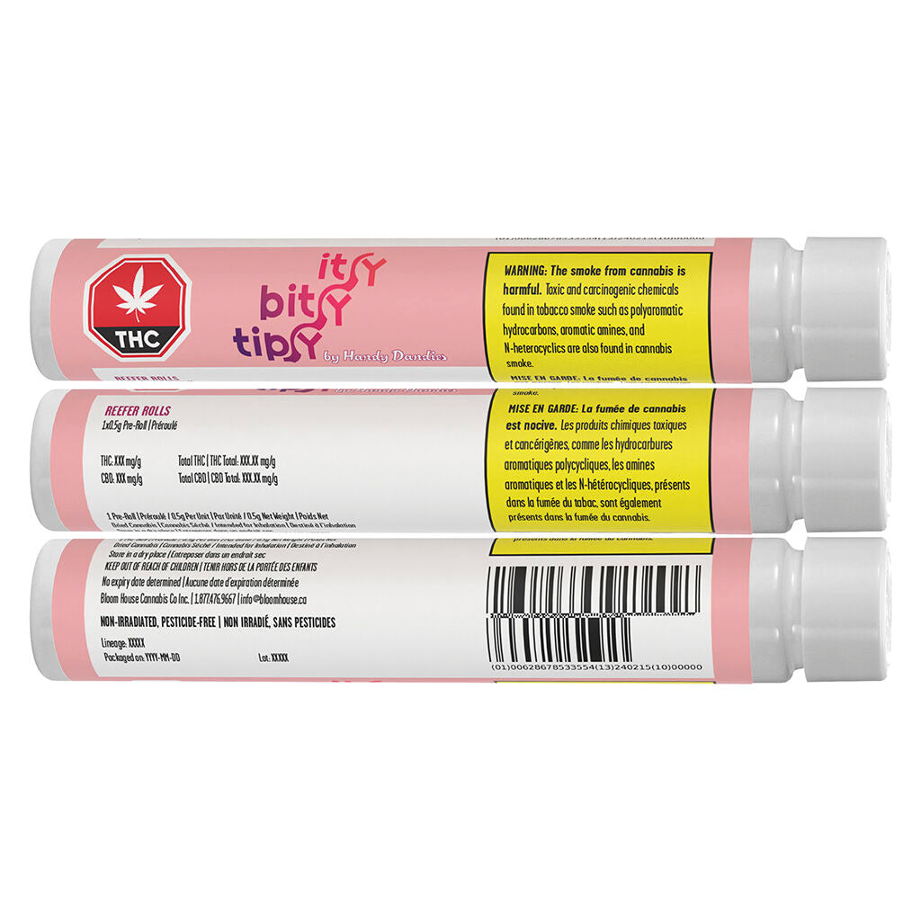 Itsy Bitsy Tipsy Reefer Rolls - 