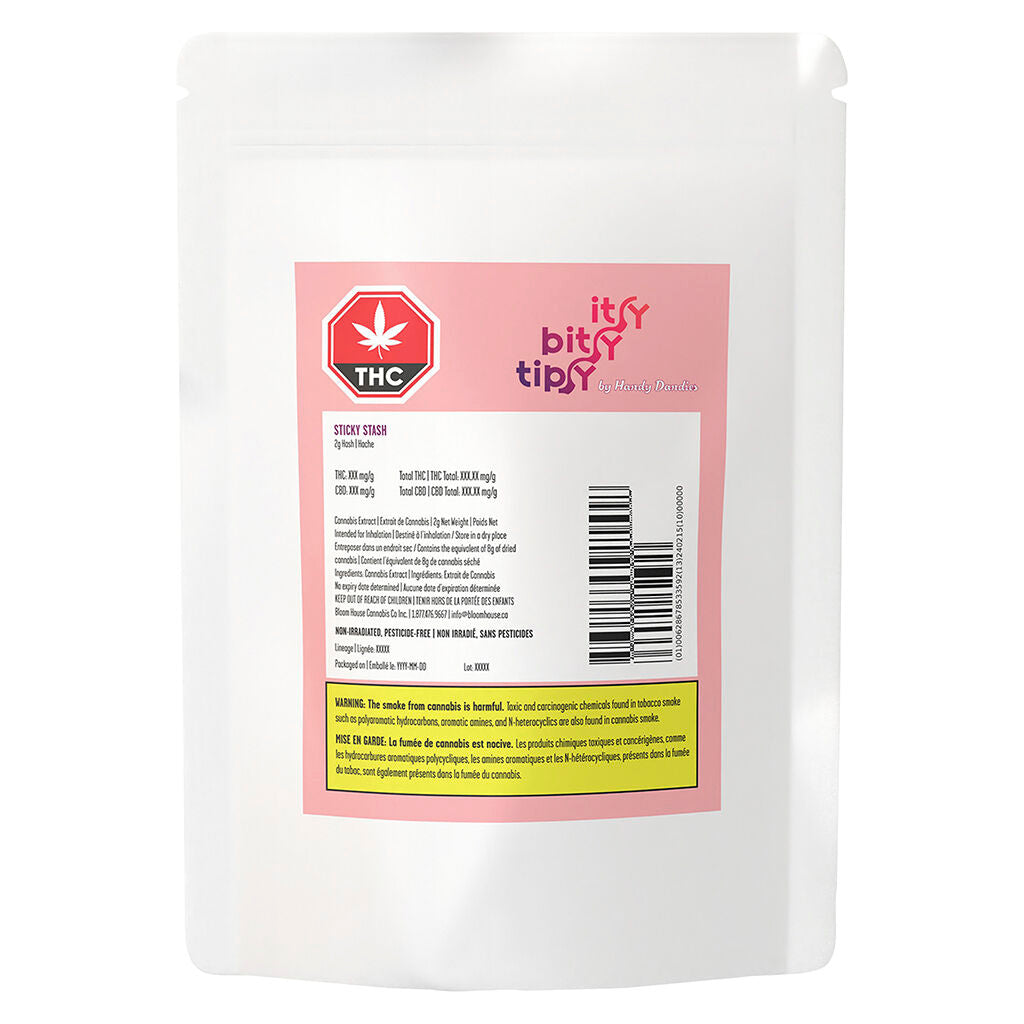 Itsy Bitsy Tipsy Sticky Stash - 