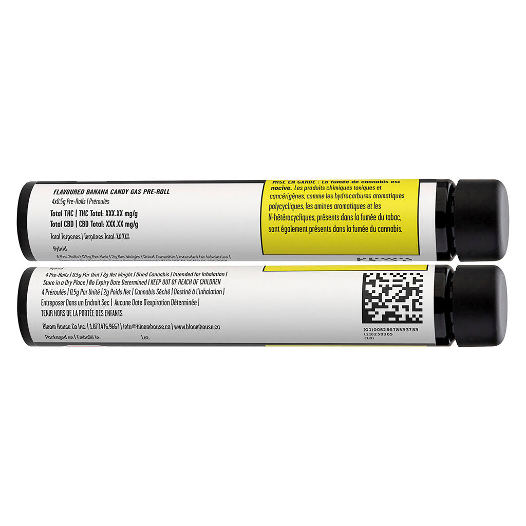 Flavoured Banana Candy Gas Pre-Roll - 