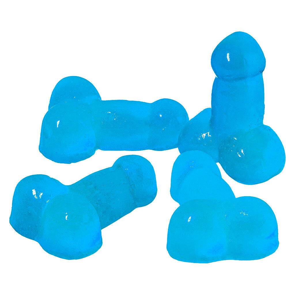 Gélifiés Blue Raspberry Penis