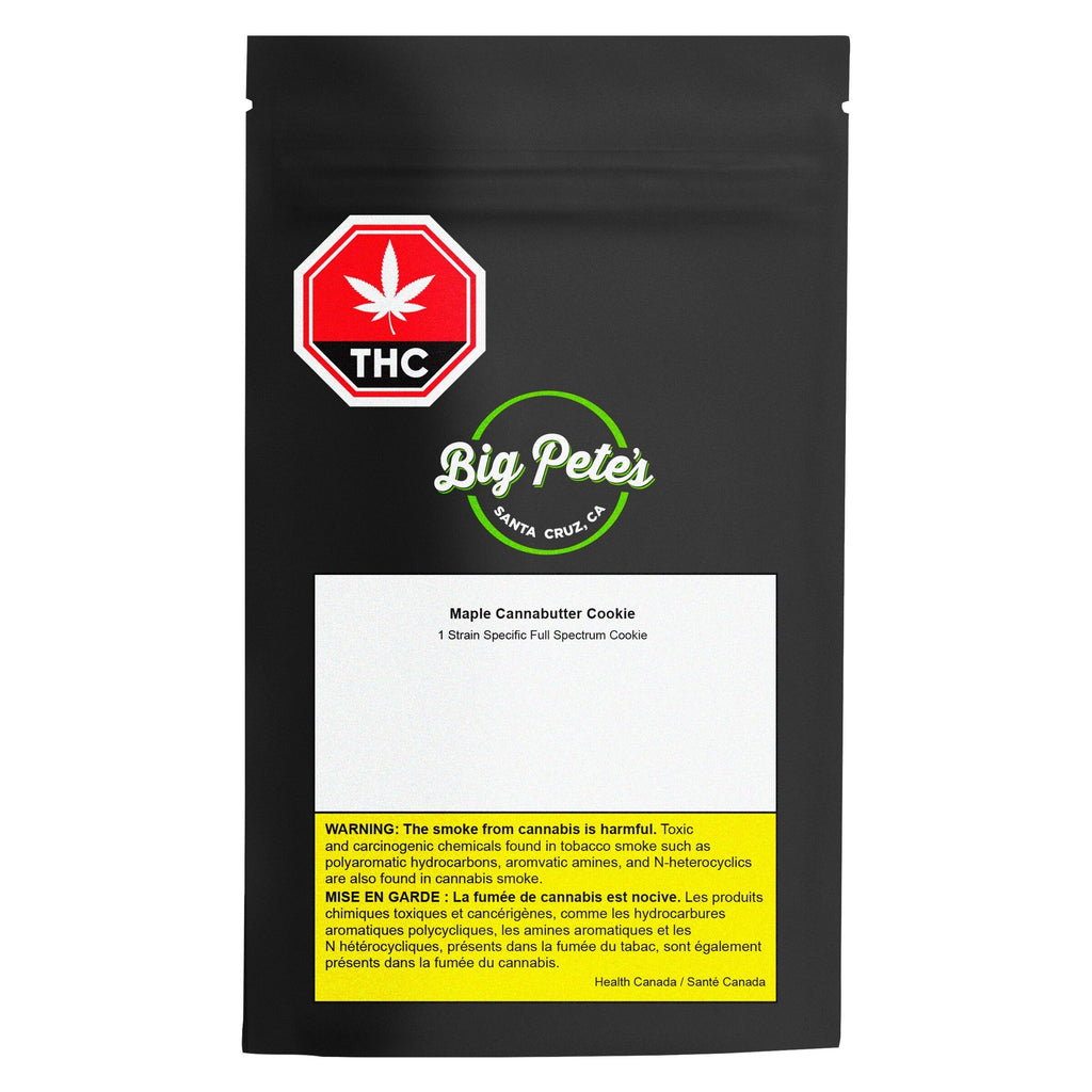 Biscuit au beurre de cannabis et à l’érable - 