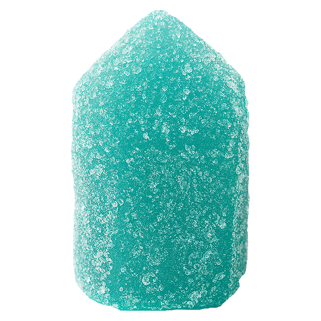 THC+CBN Blue Topaz Crystal Gummies (Blue Raspberry) - 