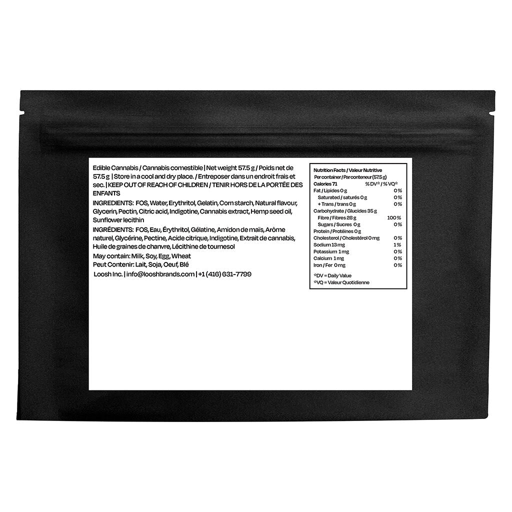 THC+CBN Blue Topaz Crystal Gummies (Blue Raspberry) - 