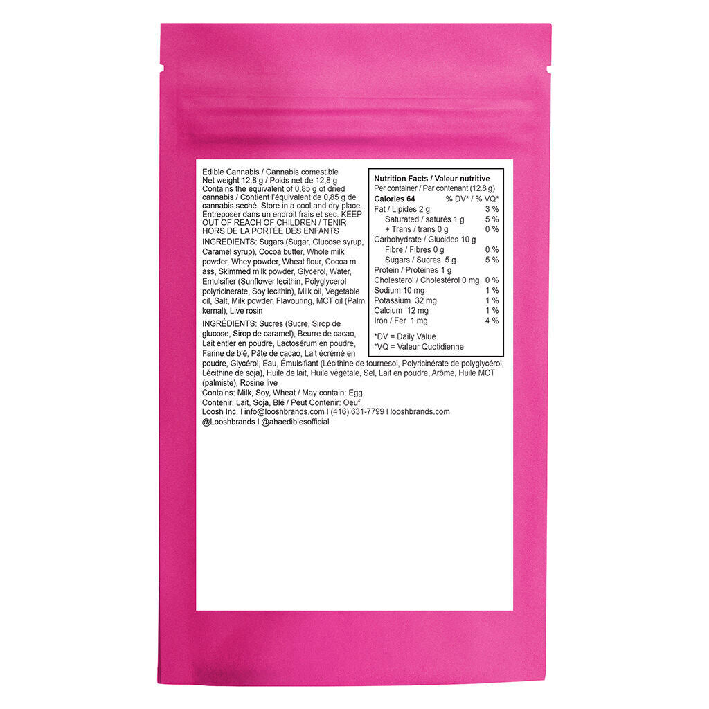 Caramel Chocolate Live Rosin Waffle Cones - 