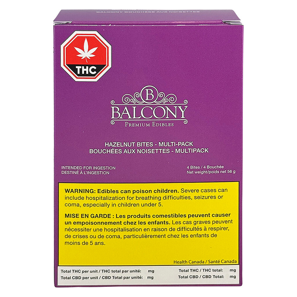 Emballage multiple Hazelnut THC Bites