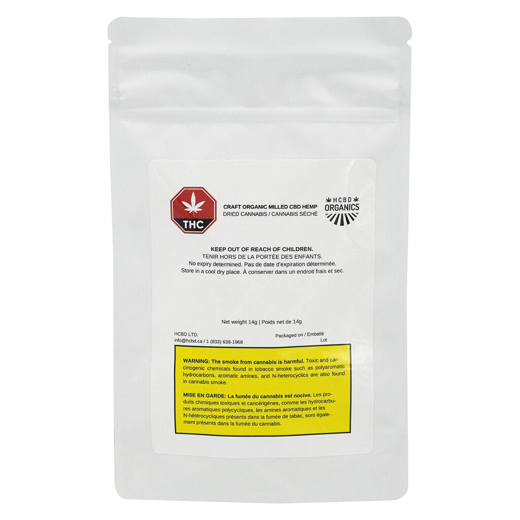 Craft Organic Milled CBD Hemp - 