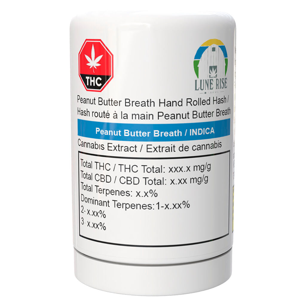 Peanut Butter Breath Hand-Rolled Hash - 