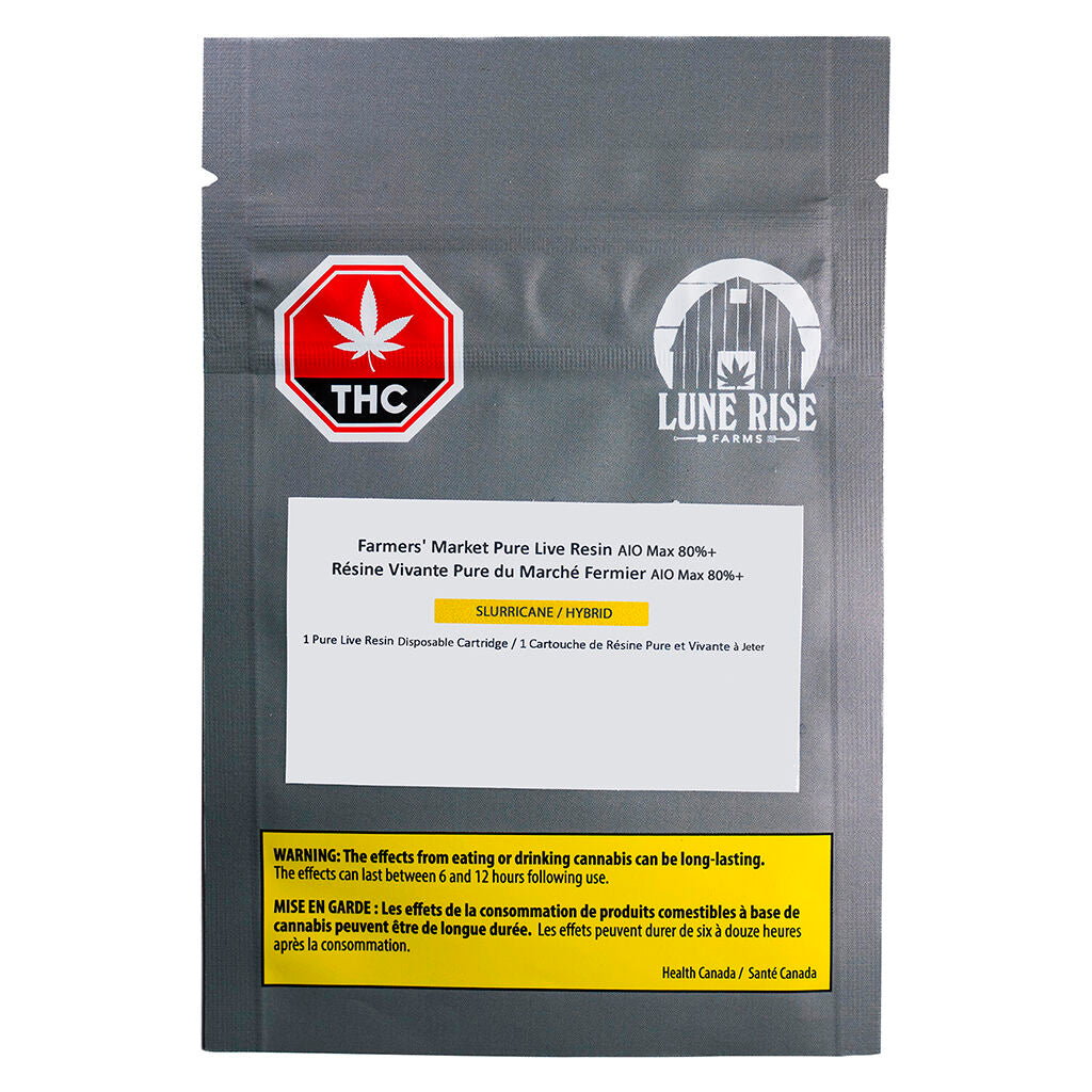 Farmers' Market Pure Live Resin AIO Max 80+ - 