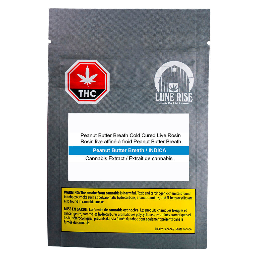 Peanut Butter Breath 73u-159u Cold Cured Live Rosin - 