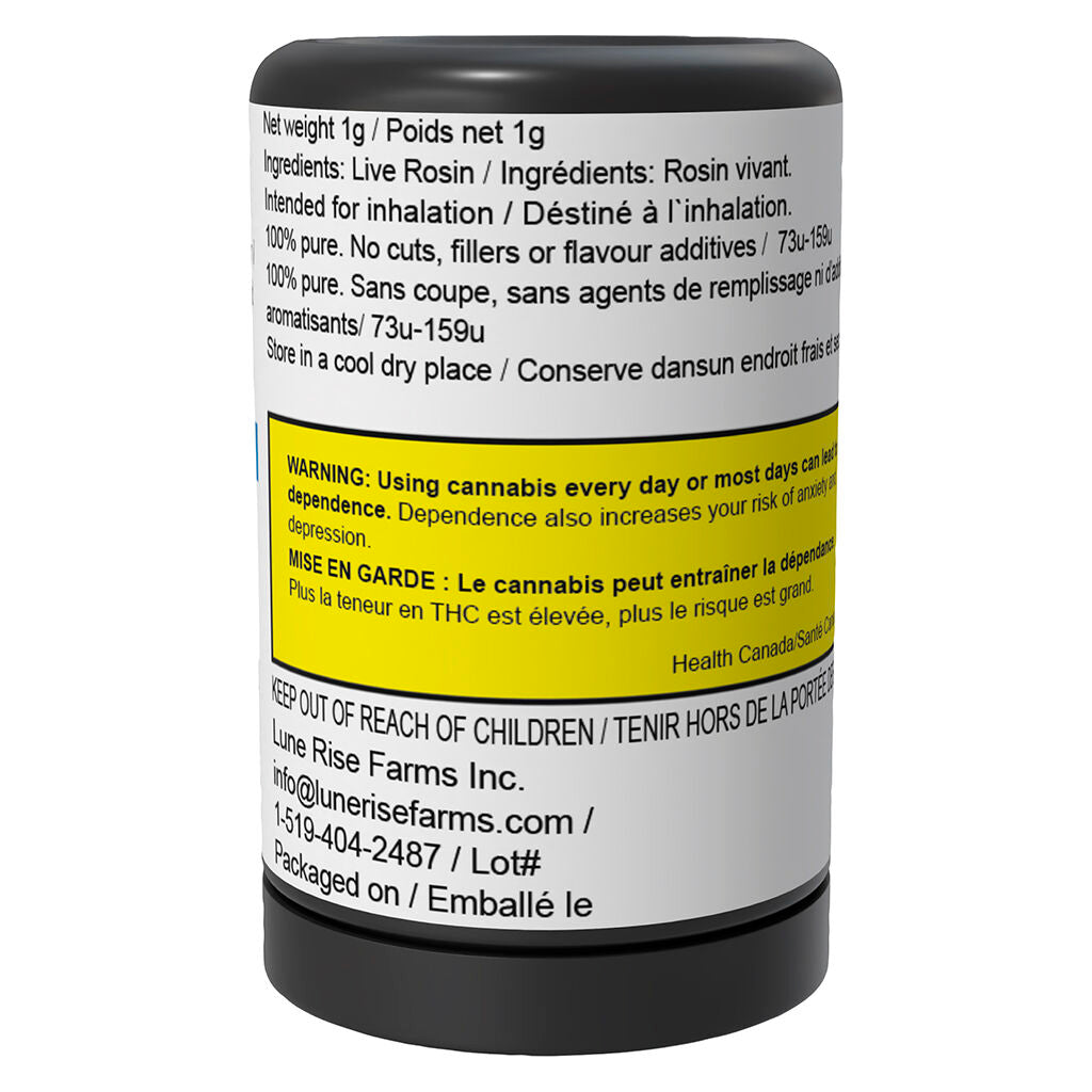 Peanut Butter Breath 73u-159u Cold Cured Live Rosin