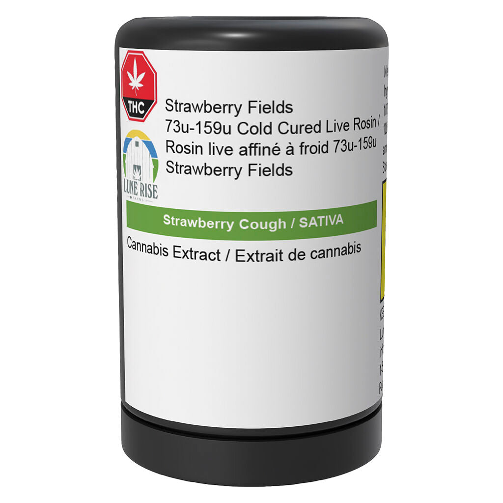 Strawberry Fields 73u-159u Cold Cured Live Rosin - 