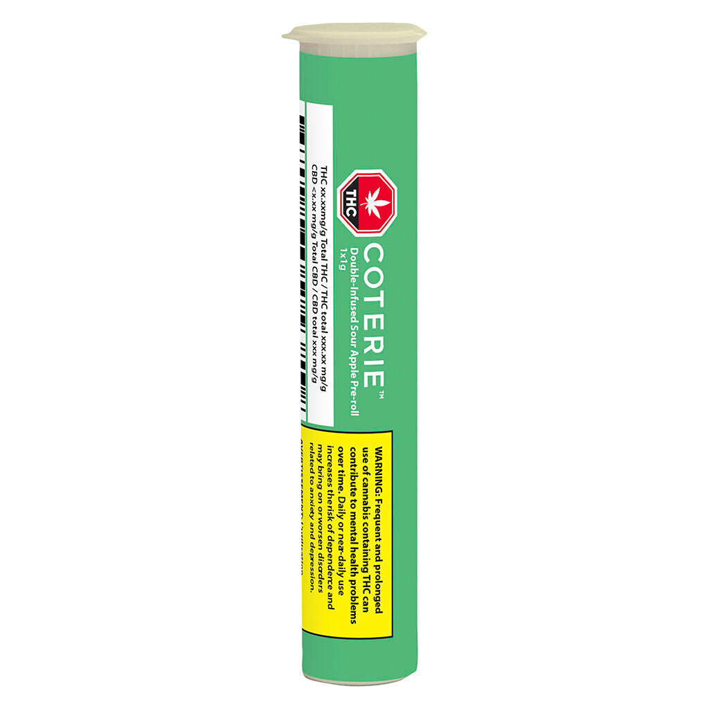 Double-Infused Sour Apple Pre-Roll - 