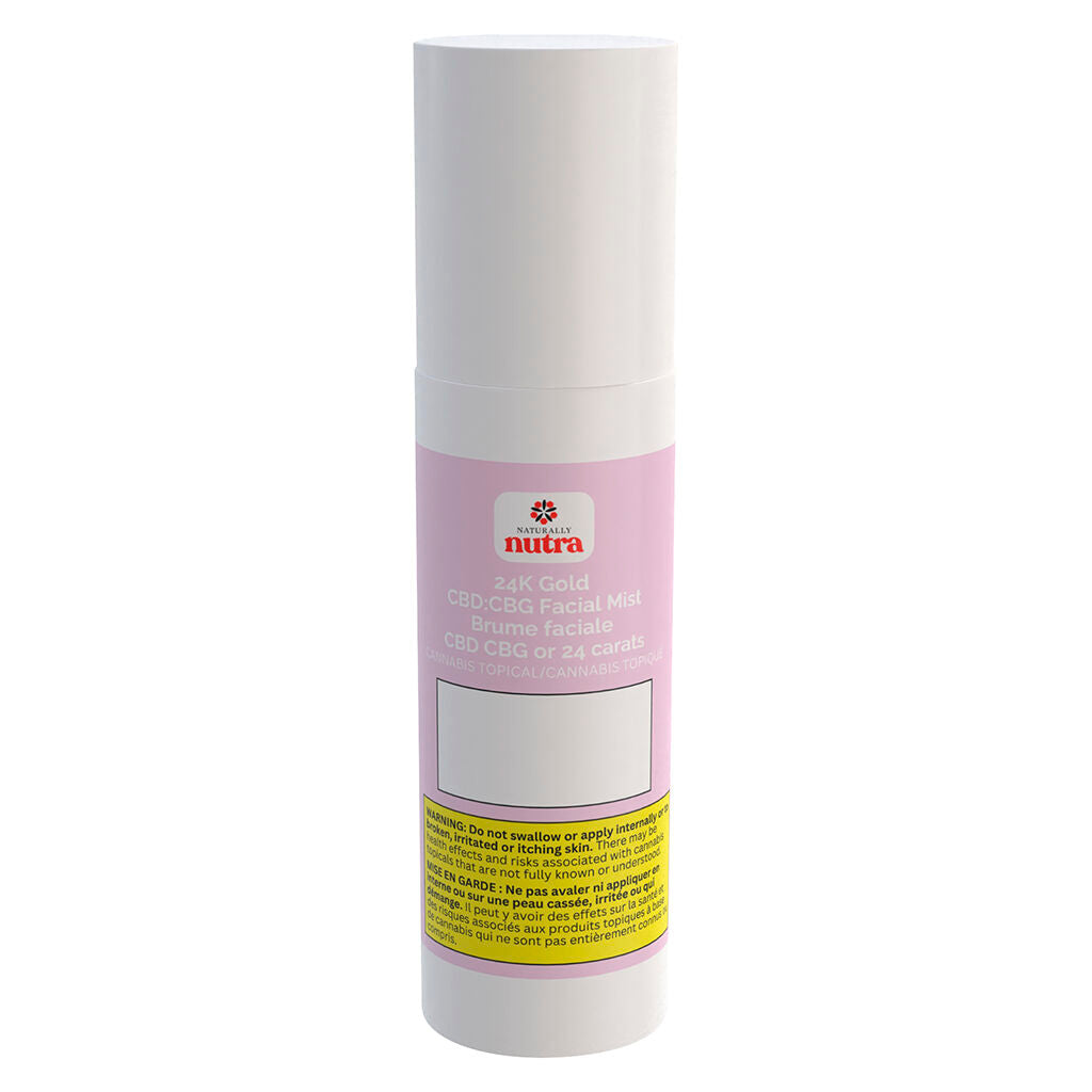 24K Gold CBD:CBG Facial Mist