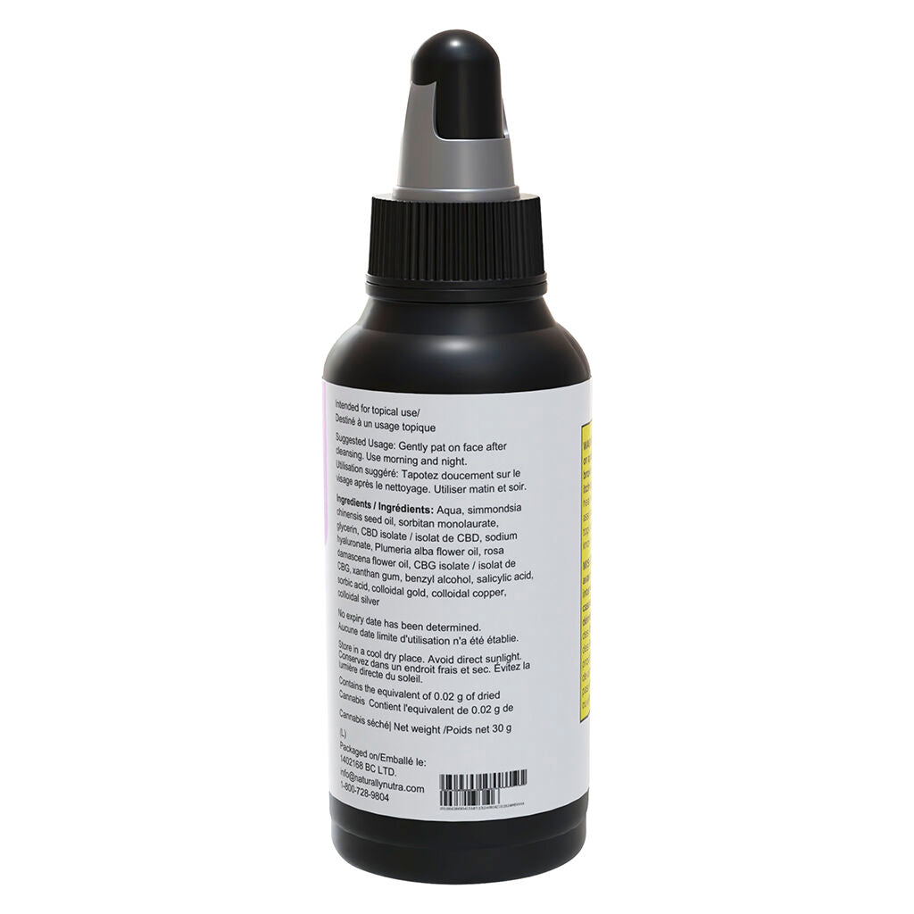 24k Gold CBD:cbg Facial Serum - 