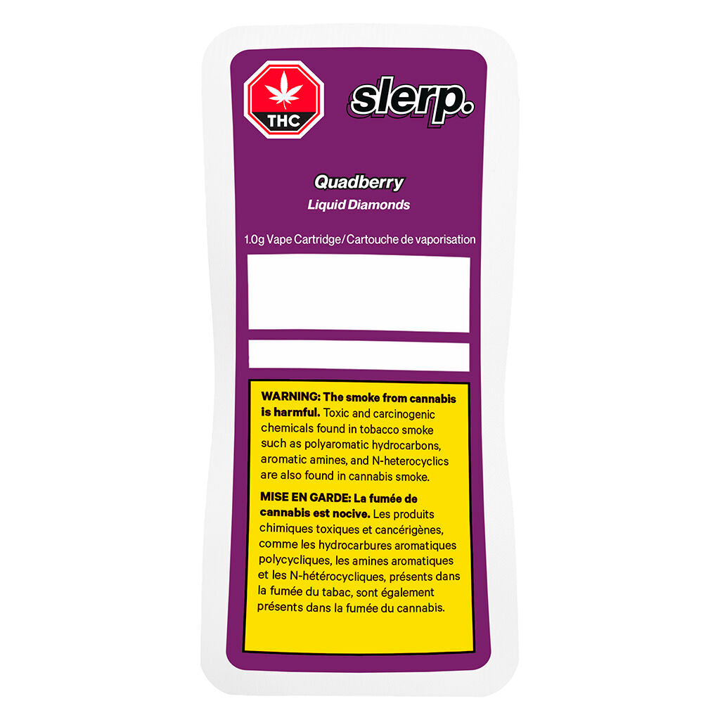 Quad Berry Liquid Diamond Vape 510 Thread Cartridge - 