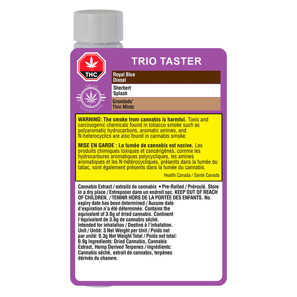 Trio Taster Infused Pre-Roll - 