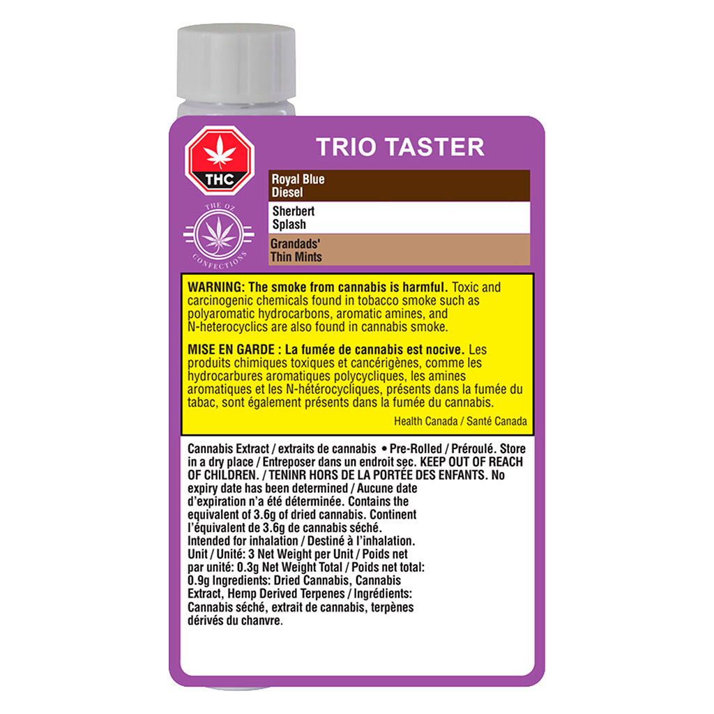 Trio Taster Infused Pre-Roll - 