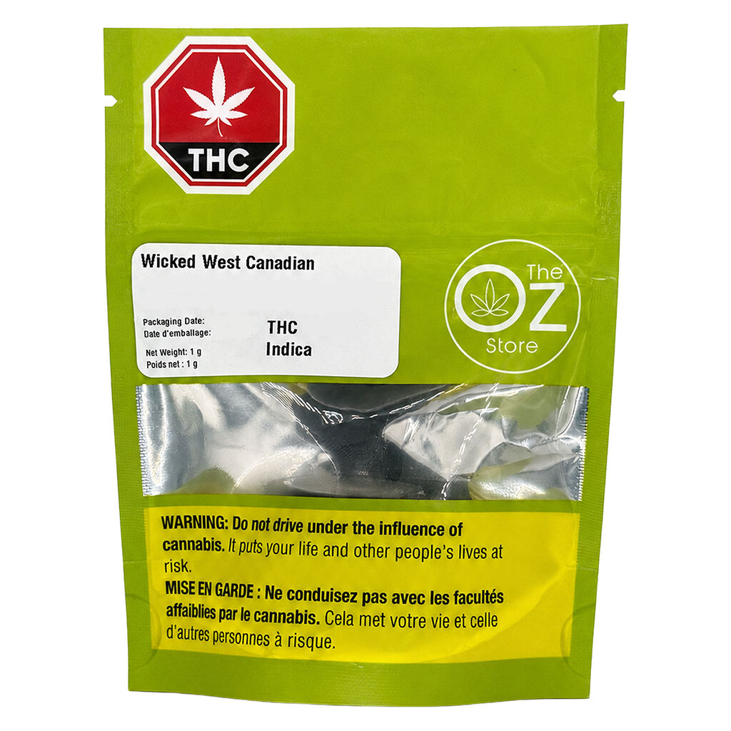 Wicked West Canadian Live Hash Rosin - 