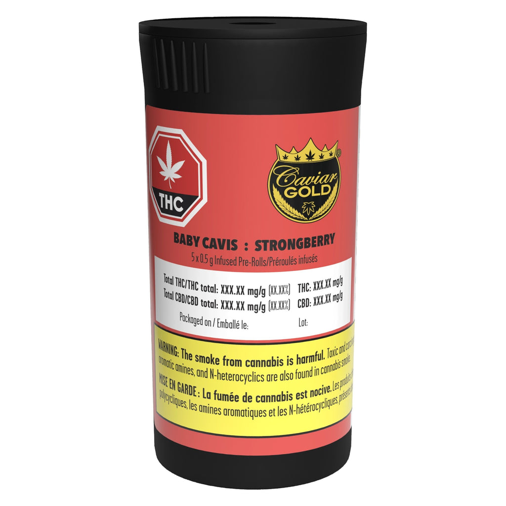 Baby Cavi’s Strongberry Infused Pre-Roll - 