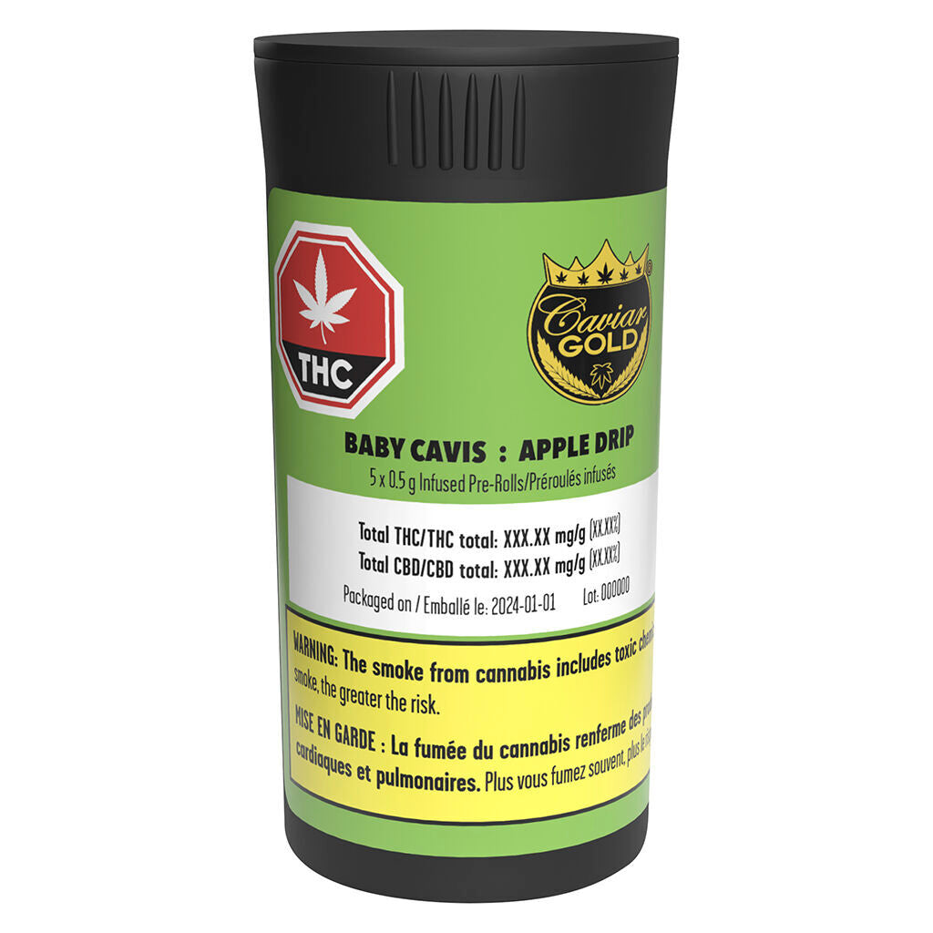 BABY CAVIS APPLE DRIP Infused Pre-Roll - 