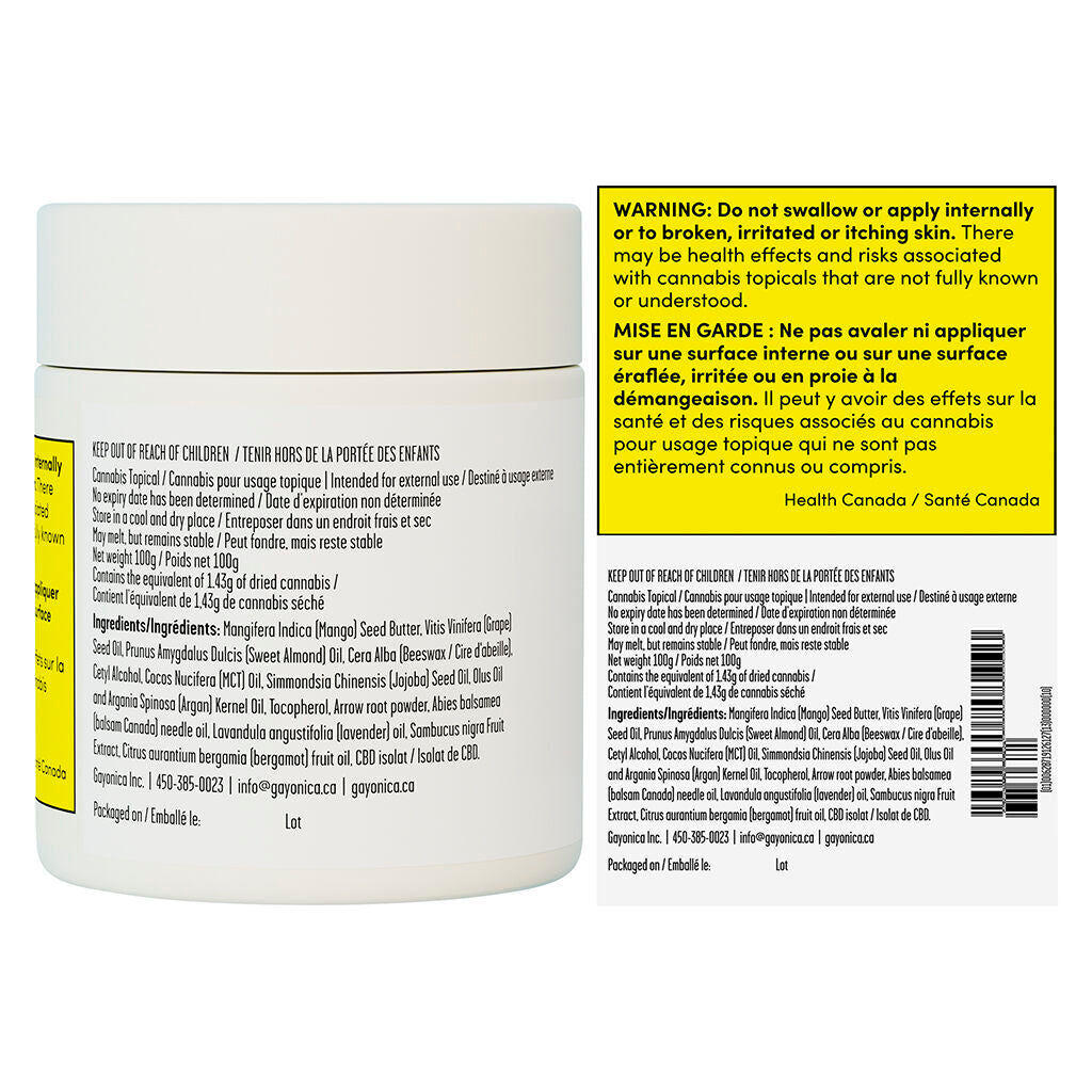 Extra Strength CBD Body Butter - Flowers & Fir