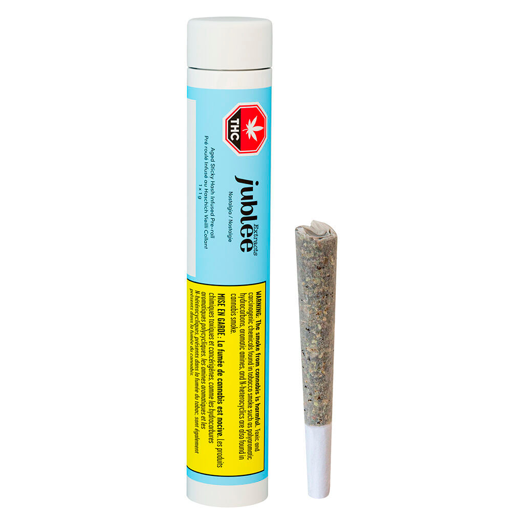 Nostalgia - Aged Sticky Hash Infused Pre-Roll - 