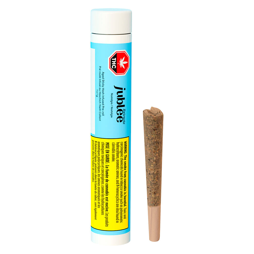 Nostalgia - Aged Sticky Hash Infused Pre-Roll - 