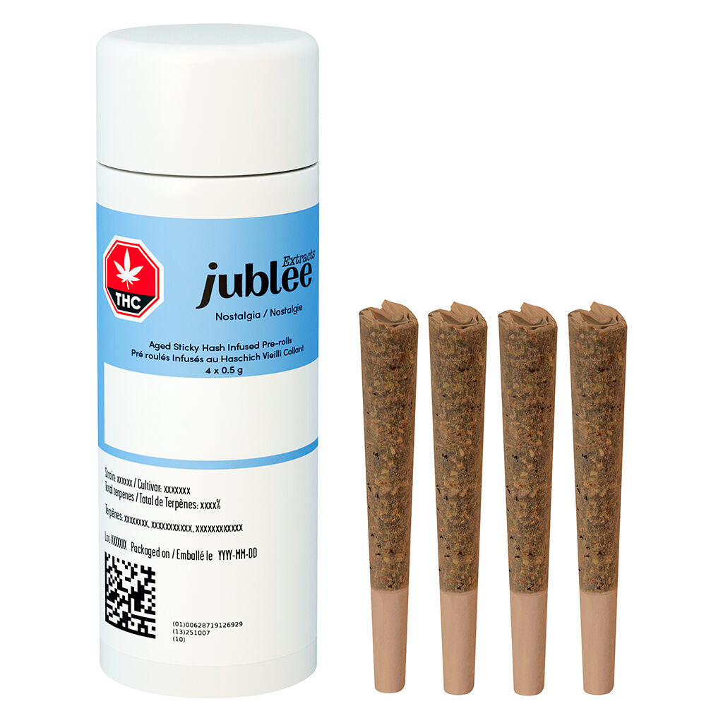 Nostalgia - Aged Sticky Hash Infused Pre-Roll - 