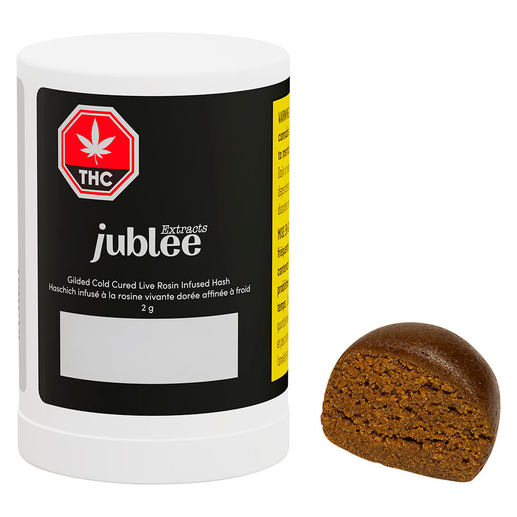 Gilded Cold Cured Live Rosin Infused Hash - 