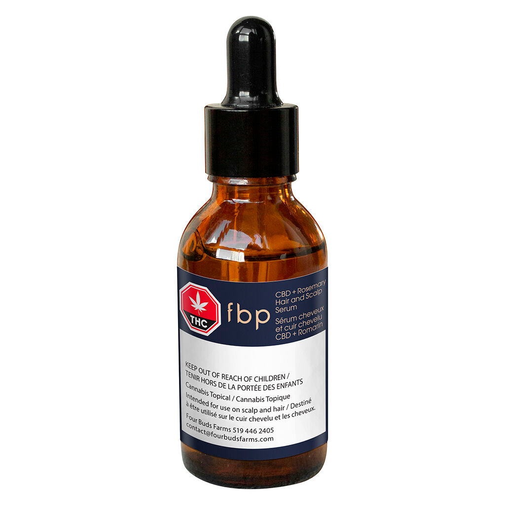 CBD + Rosemary Hair and Scalp Serum - 